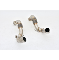 2x Juego De Bajantes De 76 Mm Friedrich Bmw 5er F90  Desde Año: 07/2018 Sedan  M5 4.4l V8 Bi-Turbo 441/460kw Con Filtro Particul