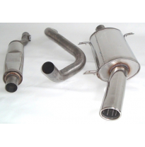 Sistema De Catback De 63,5 Mm Friedrich Vw Scirocco Ii  Año: 81-92  1.3l 40kw / 1.5l 51kw / 1.6l 51/53/55/63/66/81kw / 1.8l 66/7