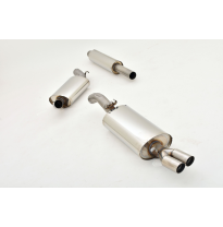 Sistema De Catback De 63,5 Mm Friedrich Vw Golf Ii  Año: 83-92  1.3l 40kw / 1.6l 51/53/55kw/ 1.6l D 40kw / 1.6l Td 44/51/59kw /