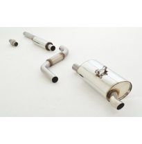 Sistema De Catback De 63,5 Mm Friedrich Vw Polo Ii / Iii  Año: 81-94 Coupe &amp; Steilheck  1.1l 29/33kw / 1.3l 33/40/44/55kw / 1.3l