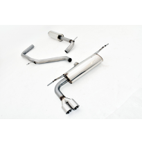 Sistema De Catback De 63,5 Mm Friedrich Vw Touran 5t  Año: 05/2015-08/2018  1.4l Tsi 110kw