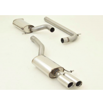 Sistema De Catback De 63,5 Mm Friedrich Vw Golf V Variant  Año: 2007-2009  1.4l 16v 59kw / 1.6l 75kw / 1.9l Tdi 77kw / 2.0l Tdi