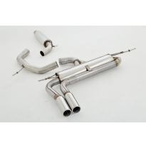 Sistema De Catback De 76 Mm Friedrich Vw Eos  Desde Año: 2006 2wd  1.4l Tsi 90/118kw / 2.0l Tsi 147/155kw / 2.0 Tdi 125kw