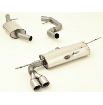 Sistema De Catback De 63,5 Mm Friedrich Vw Tiguan 4motion  Año: 2007-01/2016  1.4l Tsi 90/110/118kw / 2.0l Tsi 125/132/147/155kw