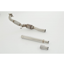 Downpipe De 76 Mm Con Catalizador Hjs De 200 Celdas Friedrich Vw Scirocco Iii R  Desde Año: 05/2014  2.0l Tsi 206kw