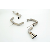 Sistema De Catback De 76 Mm Friedrich Vw Scirocco Iii  Año: 2008-04/2014  1.4l Tsi 90/118kw / 2.0l Tsi 147/155kw / 2.0l Tdi 103/