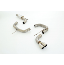 Sistema De Catback De 76 Mm Friedrich Vw Golf Vi  Año: 10/2008-2012 2wd  2.0l Tdi 81/103kw / Gtd 125kw