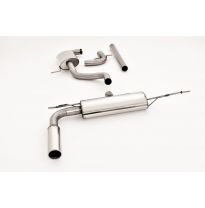 Sistema De Catback De 63,5 Mm Friedrich Vw Beetle 5c Cabrio Incluido Dune  Desde Año: 11/2014-  1.2l Tsi 77kw Eje Trasero Multil