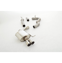 Sistema De Catback De 76 Mm Friedrich Vw Golf Vii Variant Alltrack  Desde Año: 01/2015 4motion  2.0l Tdi 110/135kw