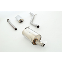 Sistema De Catback De 63,5 Mm Friedrich Peugeot 206  Año: 98-2006 Hatchback Xs  1.6l 16v 80kw