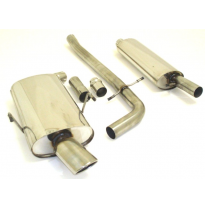 Sistema De Catback De 63,5 Mm Friedrich Peugeot 406   Año: 96-2004 Sedan &amp; Coupe  2.0l 16v 97/99/100kw / 2.0l Turbo 108kw / 2.2l