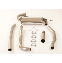 Sistema De Catback De 63,5 Mm Friedrich Volvo S70 / V70  Año: 96-2000 2wd 2.0l Turbo 132kw / 2.3l Turbo 176/184kw / 2.5l Tdi 103