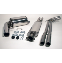 Sistema De Catback De 63,5 Mm Friedrich Volvo S60  Desde Año: 2001 Awd  2.4l Turbo 147kw / 2.5l Turbo 154kw