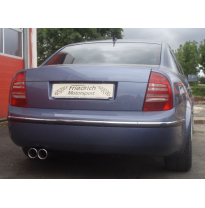 Sistema De Catback De 63,5 Mm Friedrich Skoda Superb 3u  Año: 2001-03/2008 Sedan (2wd)  1.8l Turbo 110kw / 1.9l Tdi 74/96kw / 2.