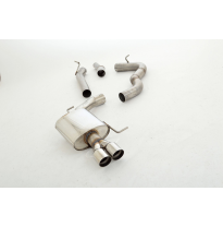 Sistema De Catback De 76 Mm Friedrich Seat Leon 5f St X-Perience  Desde Año: 10/2014 4drive  2.0l Tdi 110/135kw