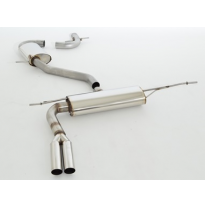 Sistema De Catback De 63,5 Mm Friedrich Seat Toledo 5p  Año: 2004-2009  1.4l 63kw /1.6l 75kw / 1.8l Tsi 118kw / 1.9l Tdi 77kw /