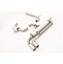 Sistema De Catback De 76 Mm Friedrich Seat Leon 5f Incluido Fr &amp; Sc  Desde Año: 11/2012 2wd  1.8l Tsi 132kw