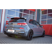 Sistema De Catback De 63,5 Mm Con Salida De Escape Izquierdo Y Derecho Friedrich Hyundai I30 Pde 5-Puertas  Desde Año: 09/2018 1