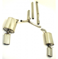 Sistema De Catback De 63,5 Mm Con Salida De Escape Izquierdo Y Derecho Friedrich Hyundai I40 Cw  Desde Año: 2011  1.7l Crdi 85/1