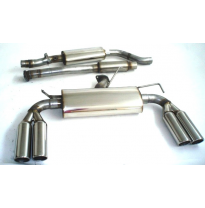 Sistema De Catback De 63,5 Mm Con Salida De Escape Izquierdo Y Derecho Friedrich Mitsubishi Lancer Sportback  Desde Año: 2008  1