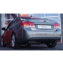 Sistema De Catback De 63,5 Mm Con Salida De Escape Izquierdo Y Derecho Friedrich Chevrolet Cruze Sedan  Desde Año: 2012  1.7l Td