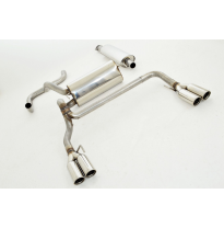 Sistema De Catback De 63,5 Mm Con Salida De Escape Izquierdo Y Derecho Friedrich Chevrolet Orlando  Desde Año: 2010  1.8l 104kw