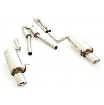 Sistema De Catback De 63,5 Mm Con Salida De Escape Izquierdo Y Derecho Friedrich Audi A6 4b Quattro  Año: 98-2001 (Sin Corte En