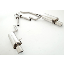 Sistema De Catback De 63,5 Mm Con Salida De Escape Izquierdo Y Derecho Friedrich Audi A6 4b Quattro  Año: 98-2001 (Sin Corte En