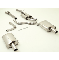 Sistema De Catback De 63,5 Mm Con Salida De Escape Izquierdo Y Derecho Friedrich Audi A4 B6 (8e/8h) 2wd  Año: 2000-2004 Sedan &amp;