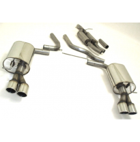 Sistema De Catback De 63,5 Mm Con Salida De Escape Izquierdo Y Derecho Friedrich Audi A6 4f 2wd  Año: 05/2004-2011 Sedan &amp; Avant