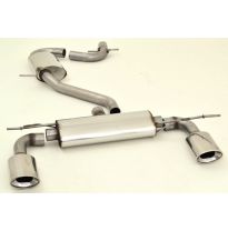 Sistema De Catback De 63,5 Mm Con Salida De Escape Izquierdo Y Derecho Friedrich Audi A3 8p 2wd  Desde Año: 2003  1.2l Tfsi 77kw