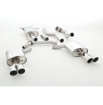 Catback-System De 76 Mm Con Salida De Escape Izquierdo Y Derecho Friedrich Audi A5 B8 Sportback 2wd  Año: 09/2009-07/2011  1.8l