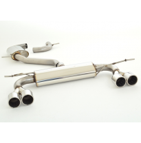 Sistema De Catback De 63,5 Mm Con Salida De Escape Izquierdo Y Derecho Friedrich Audi A3 8p Sportback 2wd  Desde Año: 2004  1.2l