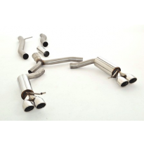 Catback-System De 76 Mm Con Salida De Escape Izquierdo Y Derecho Friedrich Audi A5 B8 Coupe 2wd &amp; Quattro  Año: 11/2008-03/2015