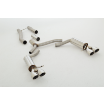 Catback-System De 76 Mm Con Salida De Escape Izquierdo Y Derecho Friedrich Audi A5 B8 Sportback 2wd &amp; Quattro  Desde Año: 09/200