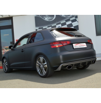 Sistema De Catback De 63,5 Mm Con Salida De Escape Izquierdo Y Derecho Friedrich Audi A3 8v 3-Puertas 2wd  Desde Año: 08/2012  1