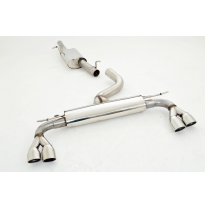 Catback-System De 76 Mm Con Salida De Escape Izquierdo Y Derecho Friedrich Audi A3 8v 3-Puertas Quattro  Desde Año: 2012  1.8l T