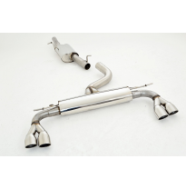 Catback-System De 76 Mm Con Salida De Escape Izquierdo Y Derecho Friedrich Audi A3 8v 3-Puertas Quattro  Desde Año: 2012  1.8l T