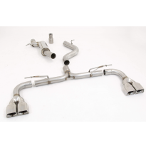 Catback-System De 76 Mm Con Salida De Escape Izquierdo Y Derecho Friedrich Audi A3 8v Sportback Quattro  Desde Año: 2012  2.0l T