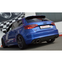 Catback-System De 76 Mm Con Salida De Escape Izquierdo Y Derecho Friedrich Audi S3 8v Sportback Quattro  Año: 05/2013-07/2018  2