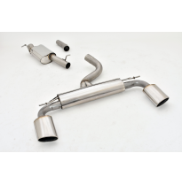 Catback-System De 76 Mm Con Salida De Escape Izquierdo Y Derecho Friedrich Audi A3 8v Sportback Quattro  Desde Año: 2012  1.8l T