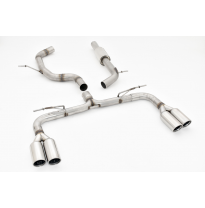 Catback-System De 76 Mm Con Salida De Escape Izquierdo Y Derecho Friedrich Audi A3 8v Sedan 2wd  Desde Año: 2013  2.0l Tdi 110/1