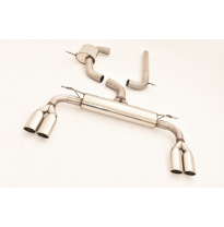 Catback-System De 76 Mm Con Salida De Escape Izquierdo Y Derecho Friedrich Audi A3 8v Cabrio 2wd  Desde Año: 01/2014  1.8l Tfsi