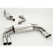 Catback-System De 76 Mm Con Salida De Escape Izquierdo Y Derecho Friedrich Audi S3 8v Sedan Quattro  Año: 10/2013-07/2018  2.0l