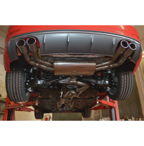 Sistema De Catback De 76 Mm Con Salida De Escape Izquierdo Y Derecho Con Control De Aleta Original Friedrich Audi S3 8v Sedan Qu