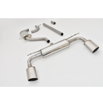 Sistema De Catback De 63,5 Mm Con Salida De Escape Izquierdo Y Derecho Friedrich Audi A3 8v Cabrio 2wd  Desde Año: 05/2017  1.5l