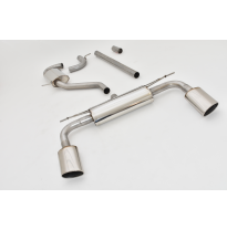 Sistema De Catback De 63,5 Mm Con Salida De Escape Izquierdo Y Derecho Friedrich Audi A3 8v Cabrio 2wd  Desde Año: 05/2017  1.5l