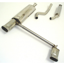 Sistema De Catback De 63,5 Mm Con Salida De Escape Izquierdo Y Derecho Friedrich Opel Vectra a  Año: 93-95 Hatchback  2.5l V6 12