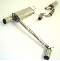 Sistema De Catback De 63,5 Mm Con Salida De Escape Izquierdo Y Derecho Friedrich Opel Kadett E  Año: 88-91 Cc/Hatchback  2.0l 16