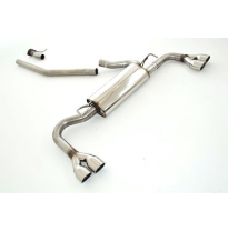 Sistema De Catback De 63,5 Mm Con Salida De Escape Izquierdo Y Derecho Friedrich Opel Mokka 2wd &amp; Awd  Desde Año: 2012  1.7l Cdt